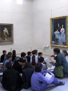 Student group at Musee d'Orsay